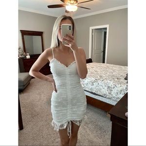 Windsor white mini dress
